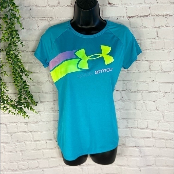 𝅺UNDER Armour Athletic Tee YXL - Picture 1 of 3